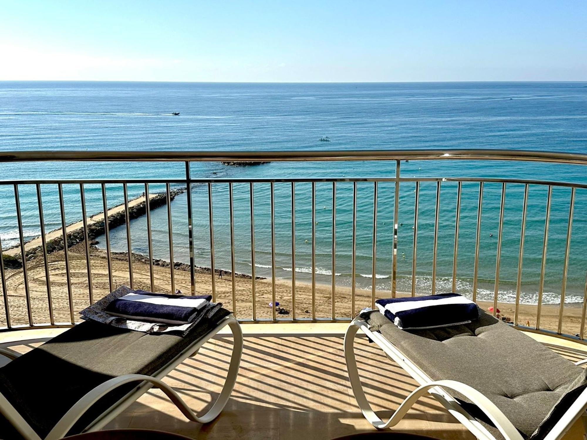 Porto Azul 10A Frontal Penon & Sea View First Line Arenal Beach Κάλπε Εξωτερικό φωτογραφία